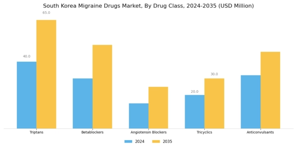 South Korea Migraine Drugs Market Segment Image 3