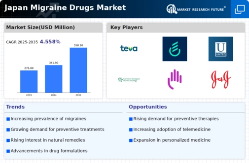 Japan Migraine Drugs Market Infographic