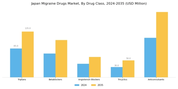 Japan Migraine Drugs Market Segment Image 3