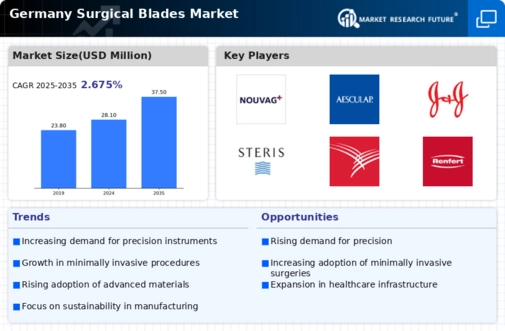 Germany Surgical Blades Market Infographic
