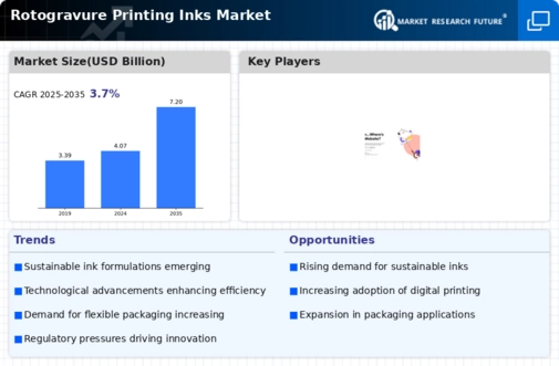 Rotogravure Printing Inks Market Infographic