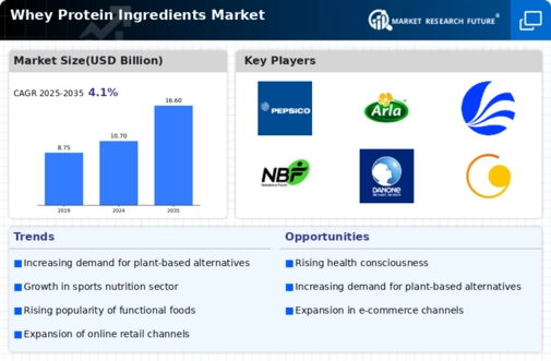 Whey Protein Ingredients Market Infographic