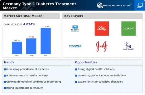 Germany Type 1 Diabetes Treatment Market Infographic