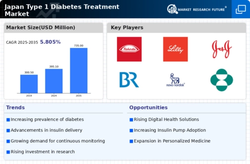 Japan Type 1 Diabetes Treatment Market Infographic