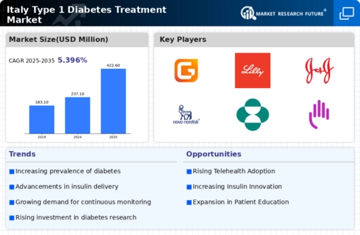 Italy Type 1 Diabetes Treatment Market Infographic