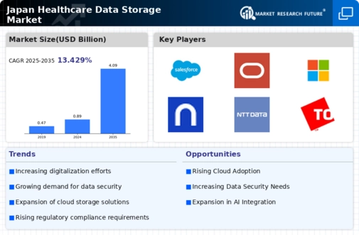 Japan Healthcare Data Storage Market Infographic