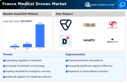 France Medical Drones Market Infographic