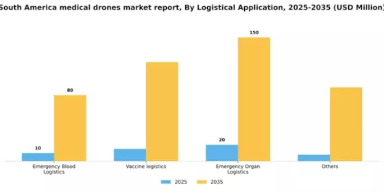 South America Medical Drones Market Segment Image 1