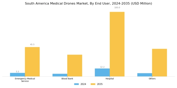 South America Medical Drones Market Segment Image 1