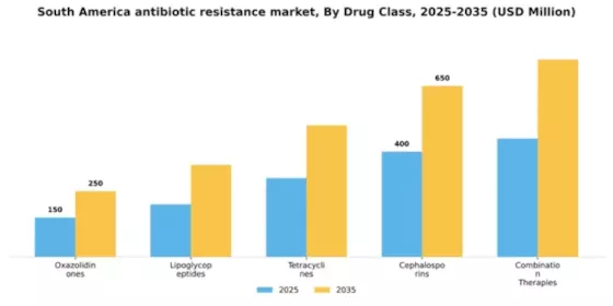 South America Antibiotic Resistance Market Segment Image 1