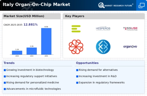 Italy Organ On Chip Market Infographic