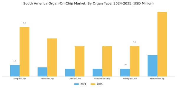 South America Organ On Chip Market Segment Image 0