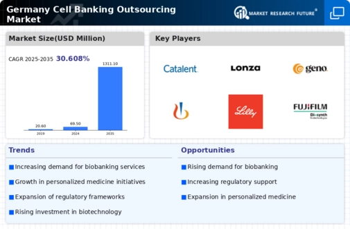 Germany Cell Banking Outsourcing Market Infographic