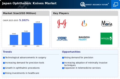 Japan Ophthalmic Knives Market Infographic