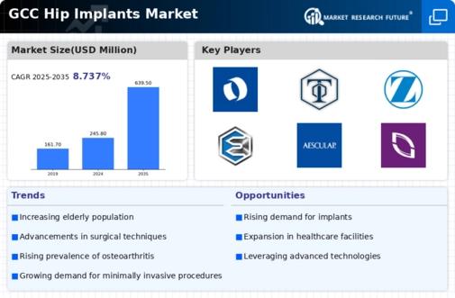GCC Hip Implants Market Infographic