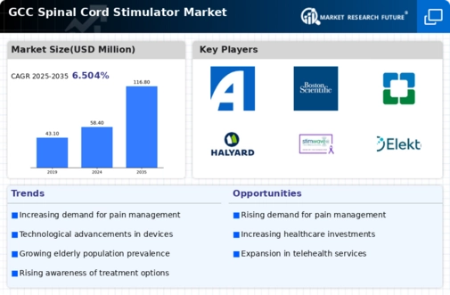 GCC Spinal Cord Stimulator Market Infographic
