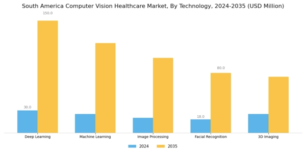 South America Computer Vision Healthcare Market Segment Image 1