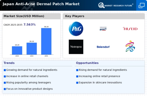 Japan Anti Acne Dermal Patch Market Infographic