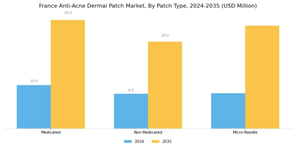 France Anti Acne Dermal Patch Market Segment Image 1