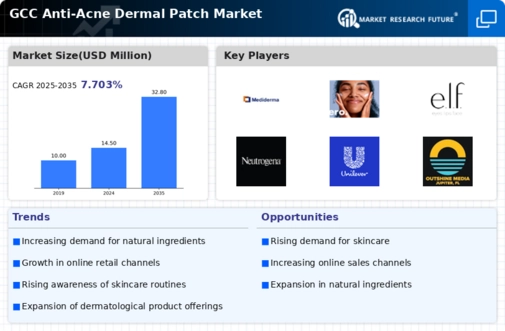 GCC Anti Acne Dermal Patch Market Infographic
