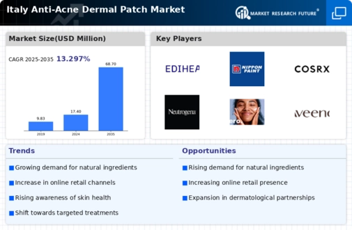 Italy Anti Acne Dermal Patch Market Infographic