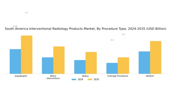 South America Interventional Radiology Products Market Segment Image 1