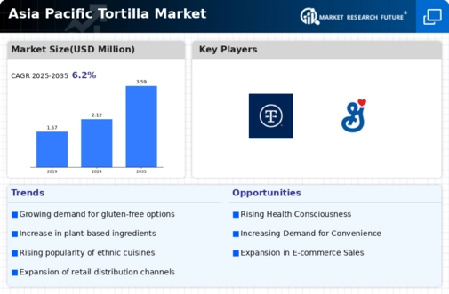 Asia Pacific Tortilla Market Infographic