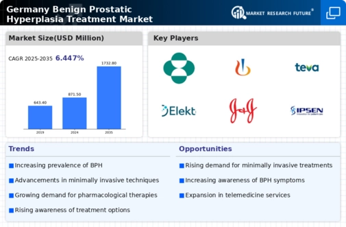 Germany Benign Prostatic Hyperplasia Treatment Market Infographic