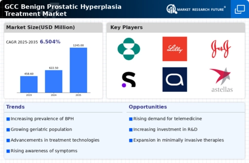 GCC Benign Prostatic Hyperplasia Treatment Market Infographic