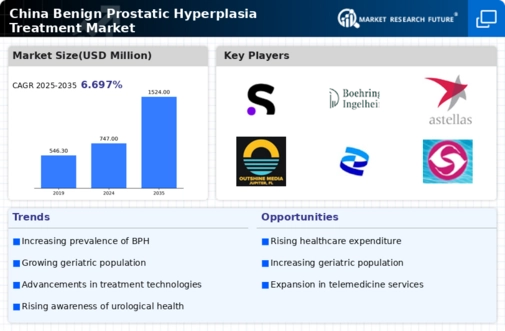 China Benign Prostatic Hyperplasia Treatment Market Infographic