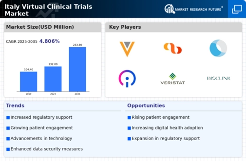 Italy Virtual Clinical Trials Market Infographic