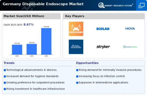 Germany Disposable Endoscope Market Infographic