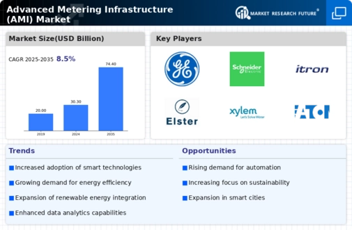 Advanced Metering Infrastructure Market Infographic