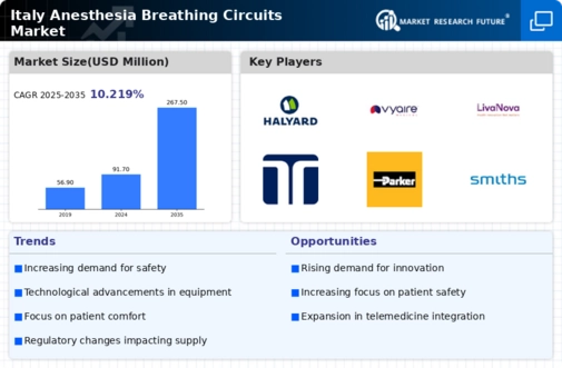 Italy Anesthesia Breathing Circuits Market Infographic
