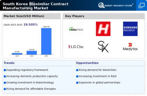 South Korea Biosimilar Contract Manufacturing Market Infographic