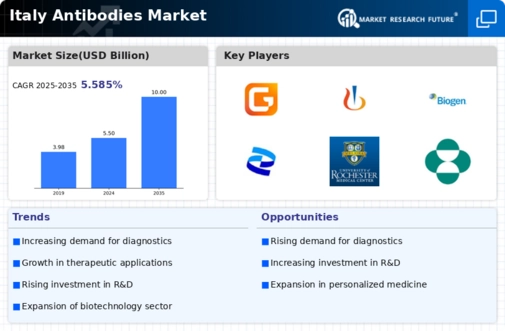 Italy Antibodies Market Infographic