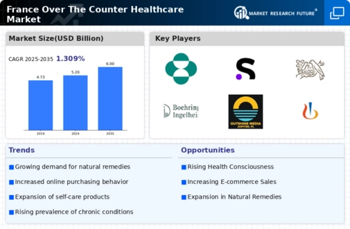France Over the Counter Healthcare Market Infographic