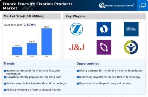 France Fracture Fixation Products Market Infographic