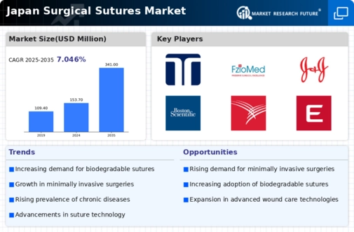Japan Surgical Sutures Market Infographic