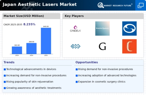Japan Aesthetic Lasers Market Infographic