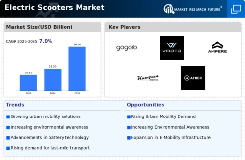 E-Scooters Market Infographic