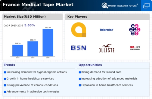 France Medical Tape Market Infographic