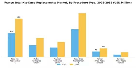 France Total Hip Knee Replacements Market Segment Image 2