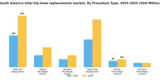 South America Total Hip Knee Replacements Market Segment Image 2