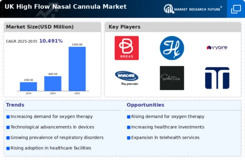 UK High Flow Nasal Cannula Market Infographic