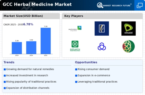 GCC Herbal Medicine Market Infographic