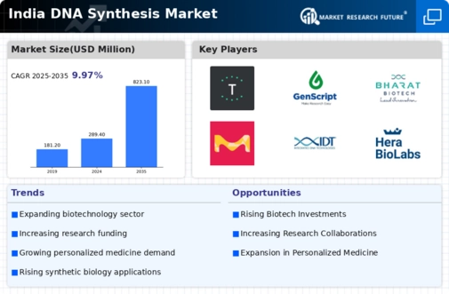 India DNA Synthesis Market Infographic