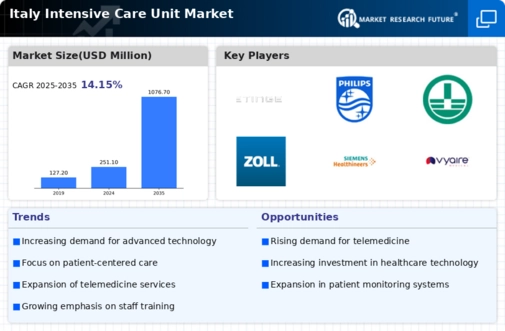 Italy Intensive Care Unit Market Infographic