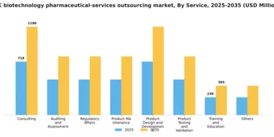 UK Biotechnology Pharmaceutical Services Outsources Market Segment Image 1