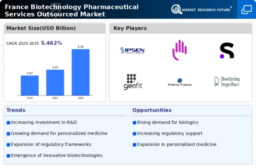 France Biotechnology Pharmaceutical Services Outsources Market Infographic